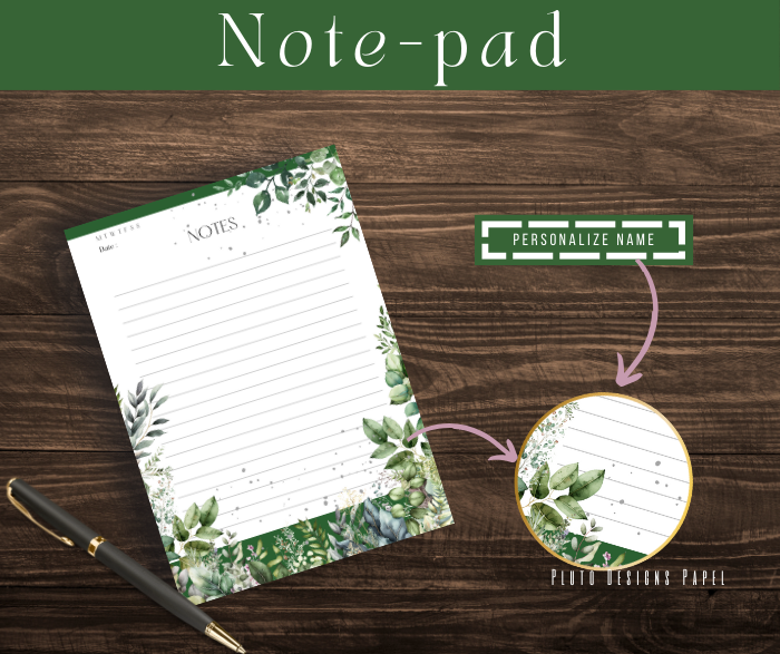 WEEKLY PLANNER MONTLY CHECKLIST UNDATED PLANNER NOTEPAD TO-DO LIST BUNDLE CALENDAR SET GIFTABLE