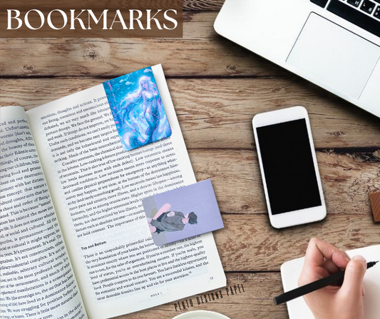 MAGNETIC BOOKMARK [MERMAIDS| FLORALS | ELSA FROZEN ] STATIONERY BOOKS