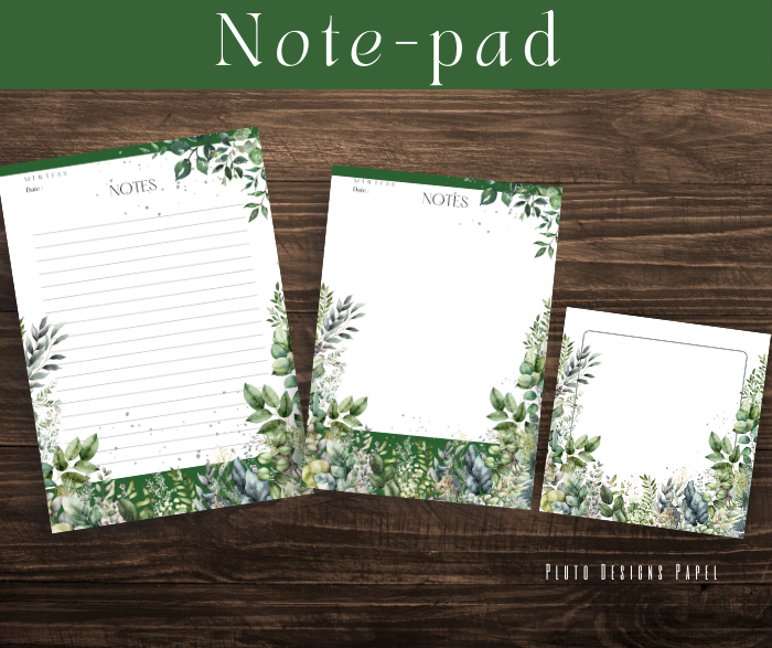 WEEKLY PLANNER MONTLY CHECKLIST UNDATED PLANNER NOTEPAD TO-DO LIST BUNDLE CALENDAR SET GIFTABLE