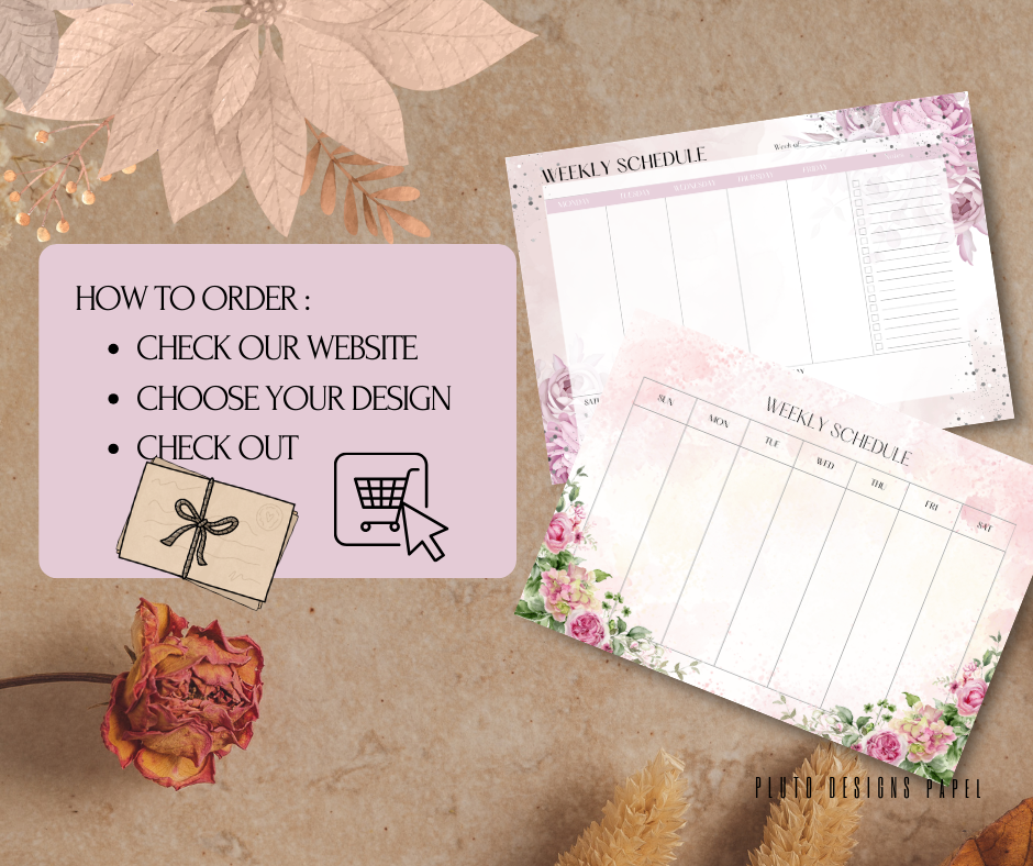 WEEKLY PLANNER MONTHLY CHECKLIST UNDATED PLANNER CALENDAR